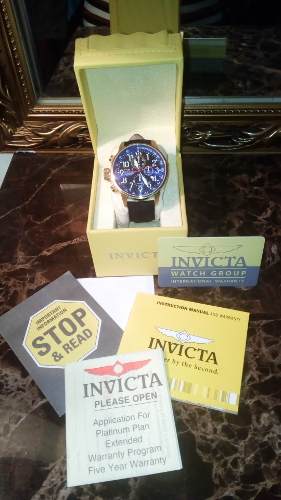 Reloj Invicta Force Collection , Enchapado En Oro 18 K