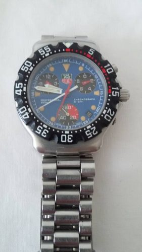 Reloj Tag Heuer Cronografo Fórmula 1 Esfera Azul