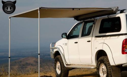 Toldo Lateral Para Rusticos Toyota, Ford, Chevrolet Jeep 2x2