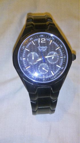 Vendo Reloj Casio Edifice Black Original