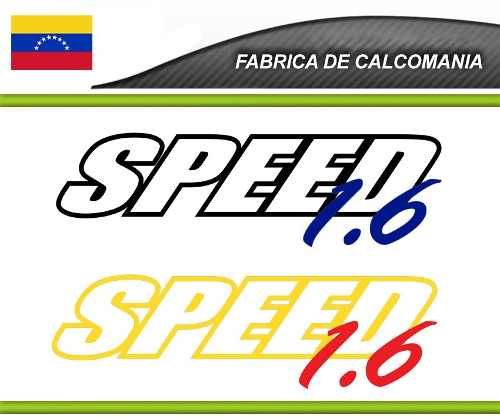 Calcomania Corsa Speed 1.6 Diseño Original