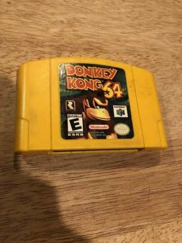 Cinta De Donkey Kong 64 N64 Cartucho Nintendo