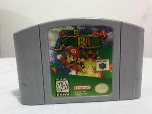 Disfruta De La Aventuras De Super Mario 64.