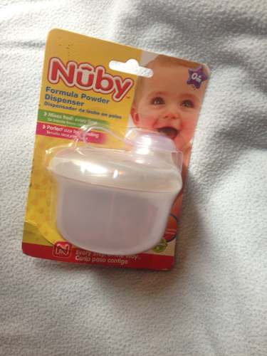 Dispensador De Leche, Marca Nuby, Con 3 Compartimientos