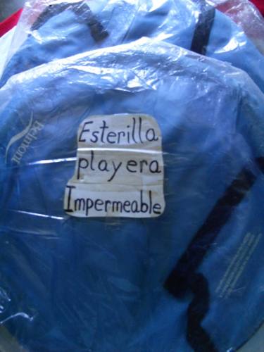 Esterilla Playera Plegable Con Su Bolso Para Guardar