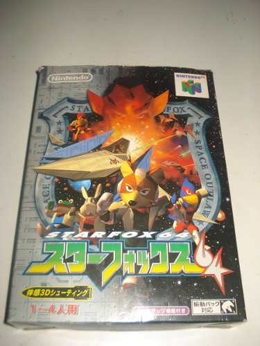 Juego De Coleccion Star Fox 64 Nintendo 64 Version Japonesa
