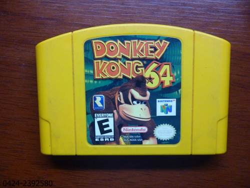 Juego De Donkey Kong 64 Para Nintendo 64. Original.