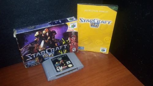 Juego De Nintendo 64 Starcraft 64 ***solo Cambio ***