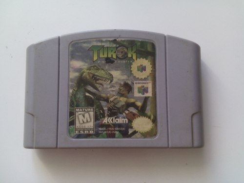 Juego De Nintendo 64 - Turok Dinosaur Hunter.