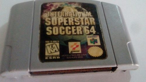 Juego Nintendo 64 Internacional Superstar Soccer 64