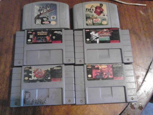 Juegos De Super Nintendo Y 64 Menos X Men