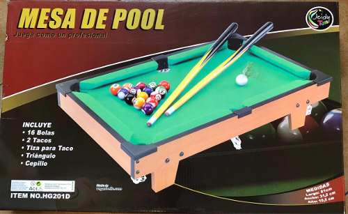 Mesa De Pool Para Niños (como Nueva) Juguetes
