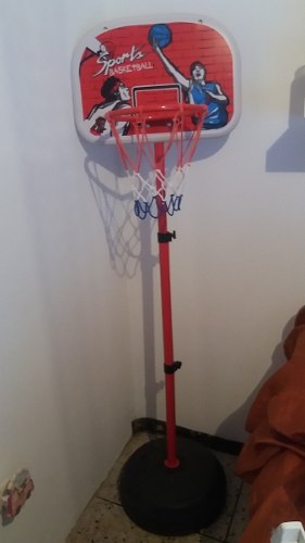 Mini Set De Basket Usado Para Niños