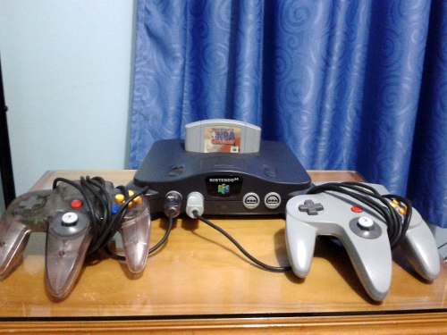 Nintendo 64 Con 2 Controles Y 3 Juegos Oferta!!