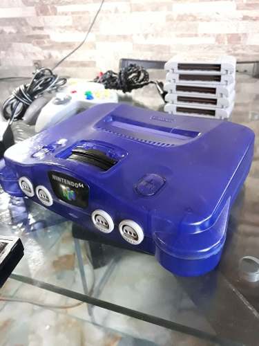 Nintendo 64 Edicion Azul