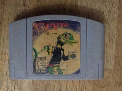 Nintendo 64 Gex Enter The Gecko