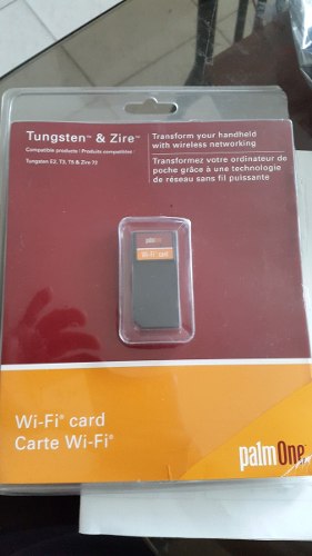 Palmone Wi-fi Card Palm One Tungsten E2, T3, T5 Y Zire 72