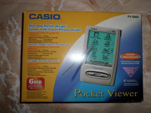 Pocket Viewer Casio Tipo Palm