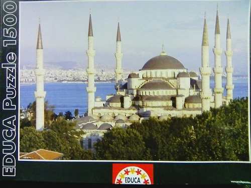 Puzzle Rompecabezas  Piezas Educa, Mezquita Azul Turquia