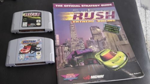 Rush + Rush 2 + Revista Impecables Nintendo 64