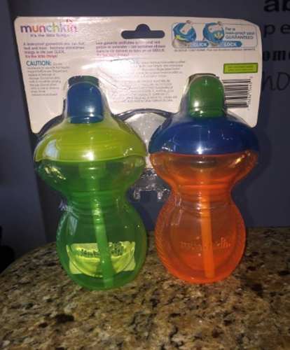 Vasos Plasticos Con Pitillos Para Niños Munchkin