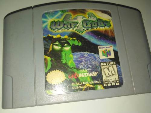 War Gods Juego Original De Nintendo 64