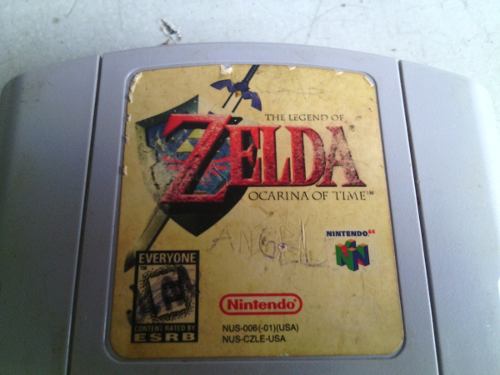 Zelda Ocarina Of Time, Nintendo 64, Original