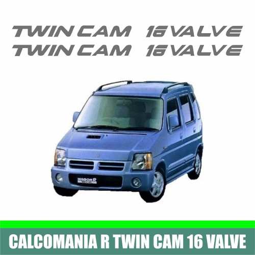 Calcomanias Laterales Wagon R Twin Cam 16 Valve + Obsequio