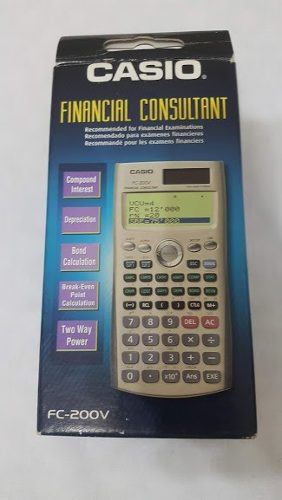 Calculadora Casio Finaciera Fc-200v
