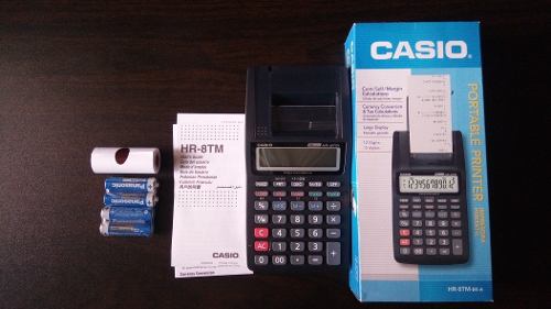 Calculadora Casio Hr-8tm Nueva Original