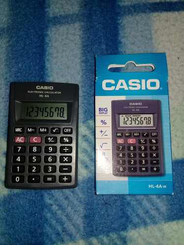 Calculadora De Bolsillo Casio Hll-4a