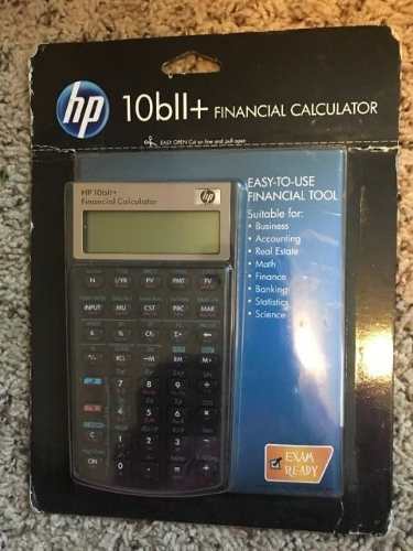 Calculadora Finaciera Hp 10bll