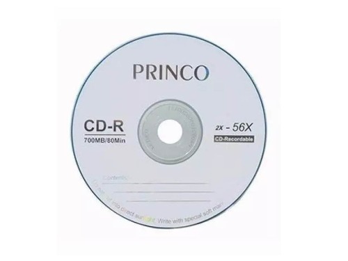 Cds Virgen Princo Original 2x-56x 700mb 80min Por Unidad