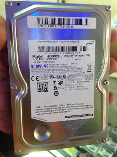 Disco Duro 500gb Samsung Nuevo