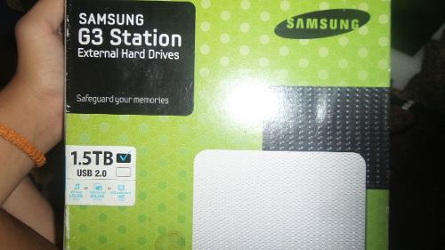 Disco Duro Samsung Station G3 1.5 Tb Nuevo Con Todo