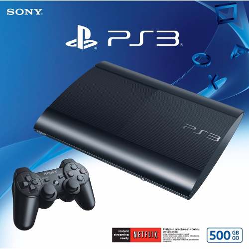 Playstation 3 Ps3 Super Slim 500gb Excelente Estado + Juegos