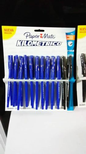 Boligrafos Kilometrico Plus Azul