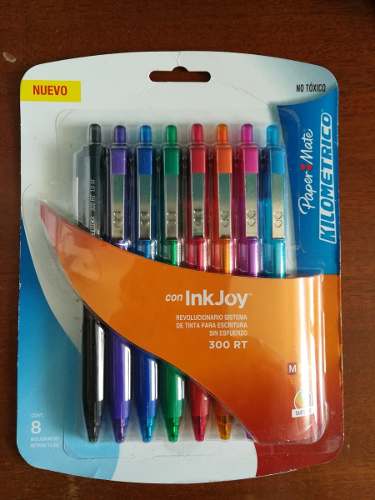 Boligrafos Papermate Ink Joy 300rt X8 Nuevos