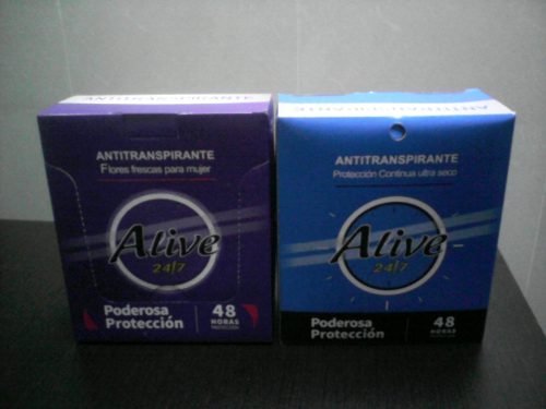 Cajas De Antitrasnpirante Alive Importado