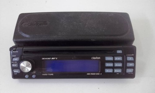 Frontal Radio Reproductor Clarion Mod Dp345mp Usado