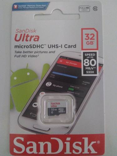 Memoria De 32 Gb (san Disk Ultra)