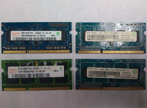 Memoria De Laptop Ddr3 De 2gb De  Y  Mhz