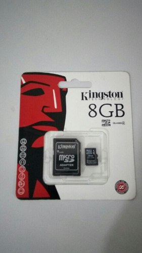 Memoria Micro Sd 8gb Kingston Original100%