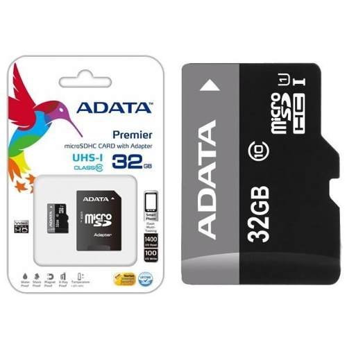 Memoria Micro Sd Adata 32gb Clase 10, Nueva Sellada