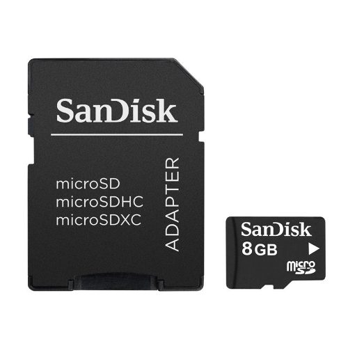 Memoria Micro Sd De 8 Gb Con Adaptador Sd