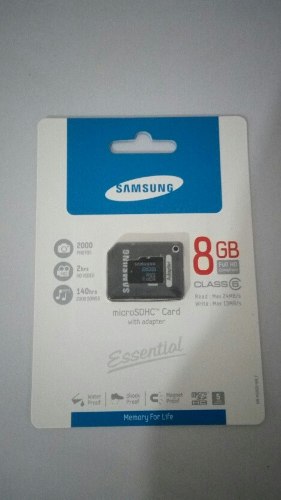 Memoria Micro Sd Samsung 8 Gb Clase 6