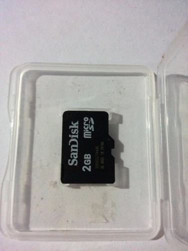 Memoria Microsd 2 Giga