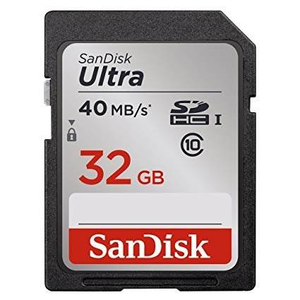 Memoria Sd Sandisk 32gb Clase mb/s