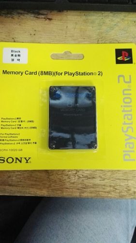 Memory Card Playstation 2 De 8 Mb
