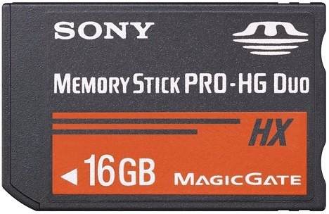 Memory Stick Pro Duo 16gb Mark2 Sony Alta Velocidad